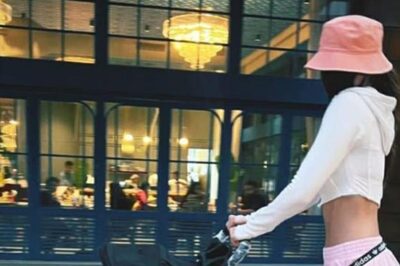 Pet Mom Disha Patani Takes Her Dog Chi Chi Out For A Walk In A Baby Stroller; See Cute Pic Here