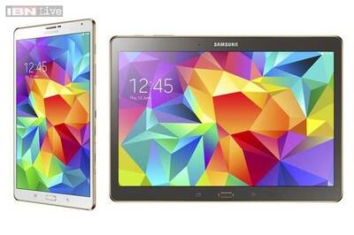 Galaxy Tab S: Samsung launches its new flagship tablet in two sizes - 10.5 and 8.4 inches