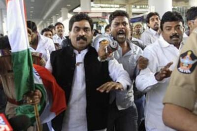 Anti-Telangana MP missing from hospital after arrest