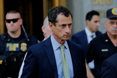 'Rock Bottom': Anthony Weiner Gets 21 Months in Prison for Sexting Minor