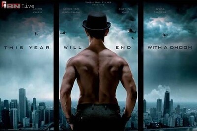 Dhoom 3: Get a glimpse of Aamir Khan's physique in the new poster
