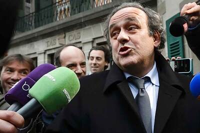 Michel Platini calls FIFA ban a 'kick in the teeth'
