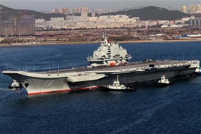China building 2nd aircraft carrier; hints at third one