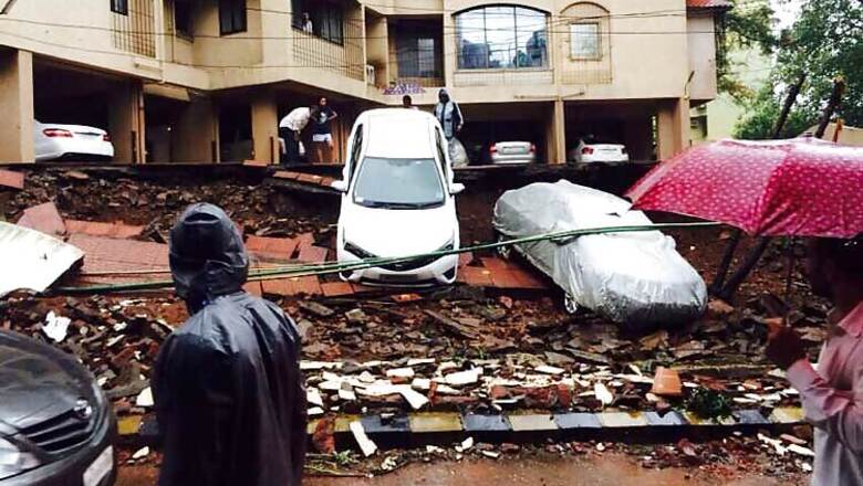 Rains lash Mumbai, several areas waterlogged, local train services affected