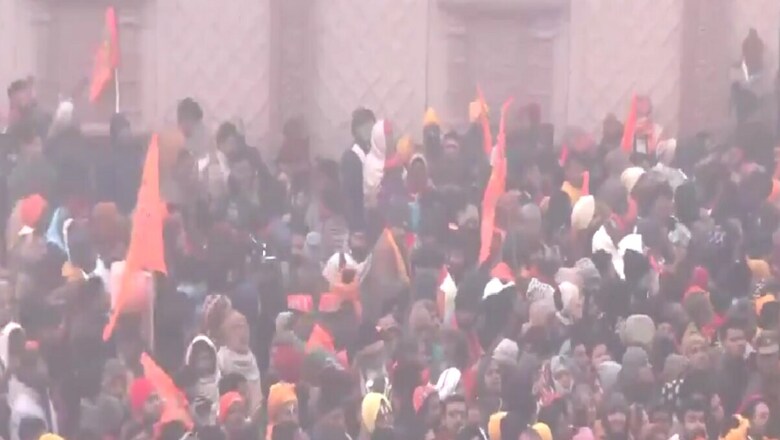 Watch: Thousands Of Devotees Queue Up As Ayodhya Ram Temple Opens Doors For Darshan