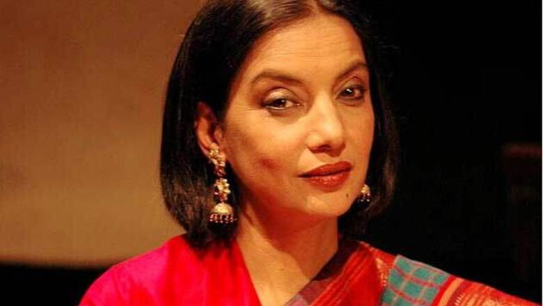 Shabana Azmi wants SRK to do a women centric film