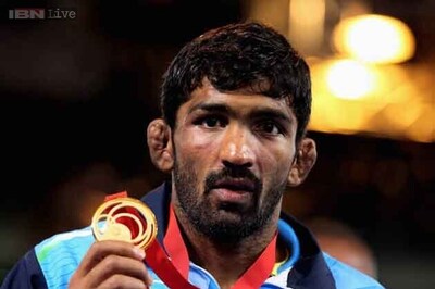 For Sushil Kumar, Yogeshwar Dutt's semis bout at Asiad best ever