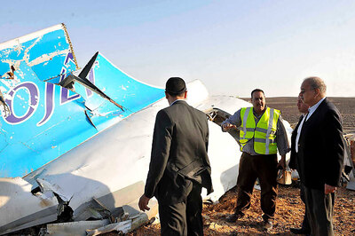 Officials search for cause of Russian plane crash over Egypt's Sinai