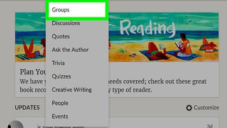 How to Use Goodreads Groups