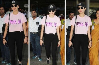 Anushka Sharma's Latest Airport Look Has A Virat Kohli-Touch To It