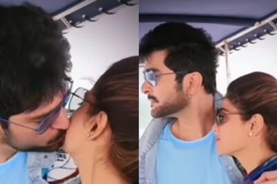 Shamita Shetty, Raqesh Bapat Cosy Up on PDA-packed Ferry Ride, Send ShaRa Fans into Meltdown; Watch