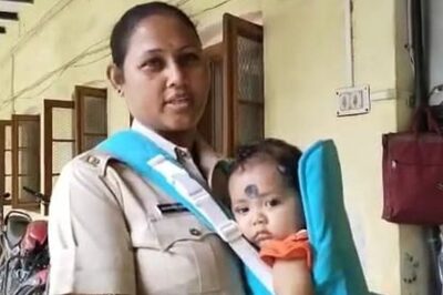 Assam Cop Carries 7-Month-Old Baby to Work, Says No One to Look After Infant at Home