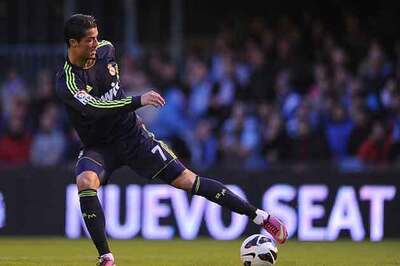 Cristiano Ronaldo scores twice as Madrid beat Celta Vigo 2-1
