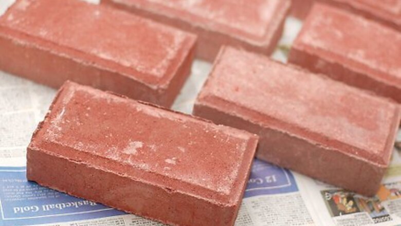 How to Make Bookends out of Bricks