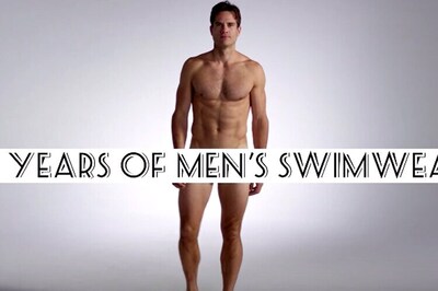 #NationalUnderwearDay: This video explains how men's swimwear has changed over the last 100 years
