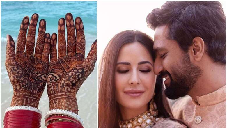 Katrina Kaif Flaunts Her Mehndi Design in Pic from Honeymoon with Vicky Kaushal