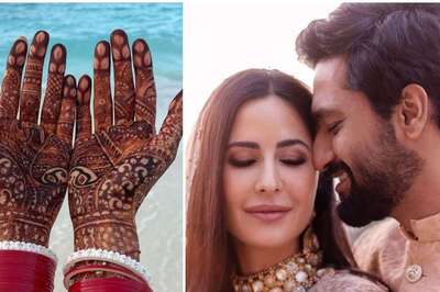 Katrina Kaif Flaunts Her Mehndi Design in Pic from Honeymoon with Vicky Kaushal