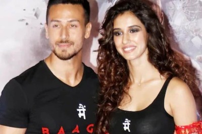 Disha Patani Shares Photo in a Pink Bikini, Tiger Shroff Can’t Stop Reacting