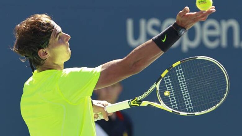 Nadal enters his first U.S. Open final