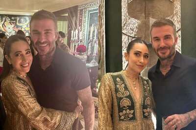 Karisma Kapoor Wraps Her Arms Around David Beckham, Says 'Did It For The Kids'