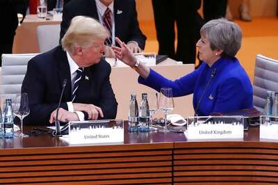 Donald Trump, Theresa May Discuss Post-Brexit Trade Deal, Middle East Peace