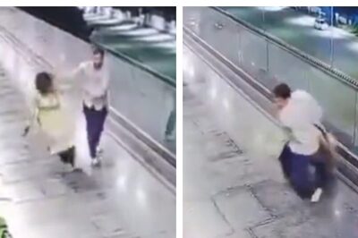 Ahmedabad: Spa Owner Assaults His Business Partner, Drags Her by Hair | Caught on Cam