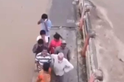 Man Drives Bulldozer To Flooded Telangana Bridge To Save Nine Lives | Video