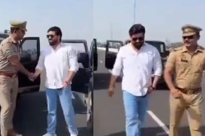 On-duty UP Cops Make Reels With Ghaziabad Property Dealer; Suspended