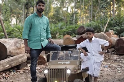 10-Year Old Kerala Boy Makes Fully Functional Electric Jeep Willys Toy Car, Impresses Anand Mahindra