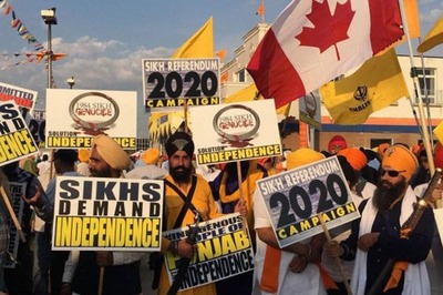 Pro-Khalistan Banners Put Up at Nankana Sahib in Pakistan on Gurpurab