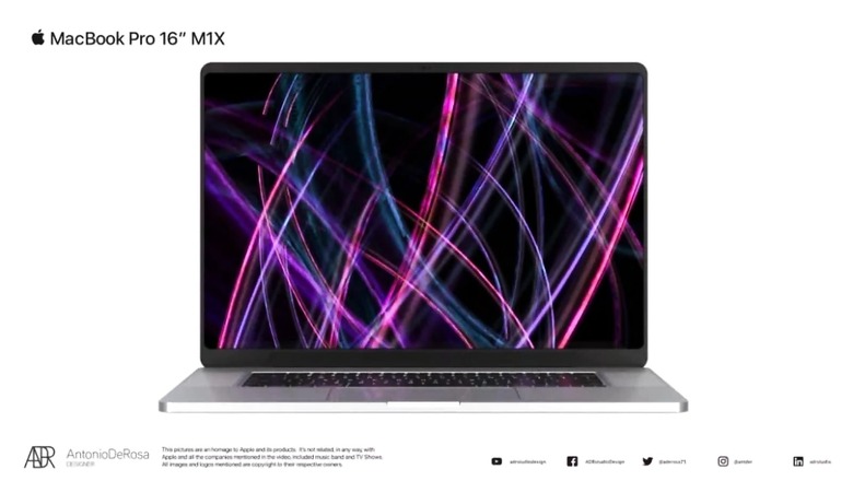 MacBook Pro M1X Models Display Resolutions Leaked In MacOS Monterey Code