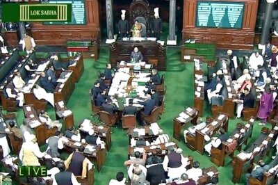 Slogans, placards and uproar by Opposition forces Lok Sabha's adjournment for the third day