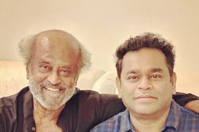 Legends Rajinikanth and AR Rahman Come Together For an Epic Pic Thanks To Aishwaryaa R, See Pic