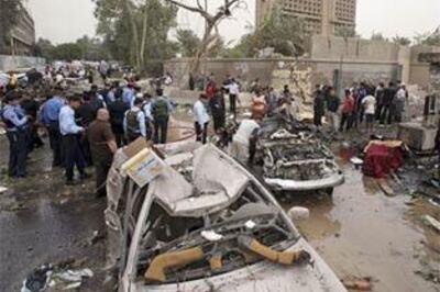 Blasts in Baghdad target govt buildings, over 100 killed