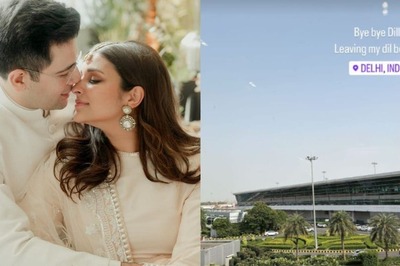 Parineeti Chopra Leaves Her 'Dil' Behind as She Flies Out of Delhi After Raghav Chadha Engagement