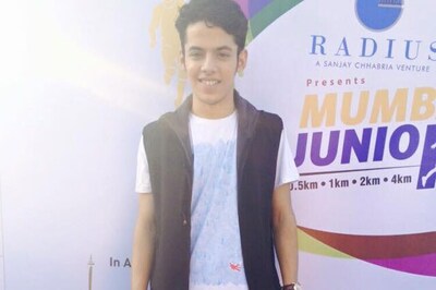 Darsheel Safary, Harshaali Malhotra, Avneet Kaur add glitz to Mumbai Juniorthon