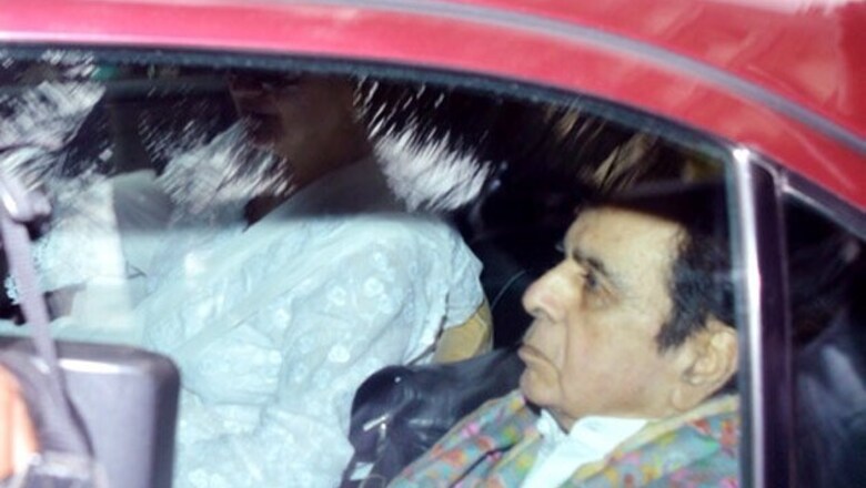 Snapshot: Dilip Kumar discharged from hospital, smiles at fans