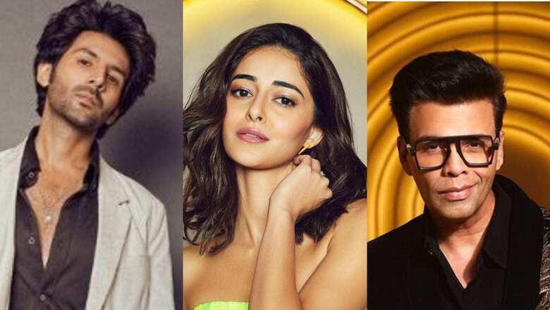 Koffee with Karan 7: Ananya Panday Dials Kartik Aaryan and Connects Him With Karan Johar On Call