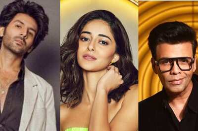 Koffee with Karan 7: Ananya Panday Dials Kartik Aaryan and Connects Him With Karan Johar On Call