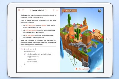 Apple Launches Coding App Swift Playgrounds for iPad