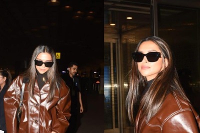 Deepika Padukone Stuns in Leather Jacket as Pathaan Actress Leaves for Paris Fashion Week