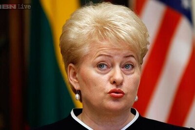 Incumbent Lithuanian president takes oath for second term