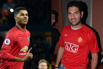 Manchester United Fan Yuvraj Singh Tells Marcus Rashford: Whether in Stadium or at Home, We Always Have Your Back