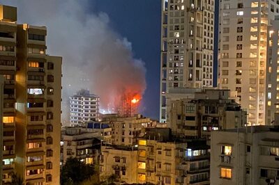 Massive Blaze Breaks Out on 12th Floor of High-rise in Mumbai's Breach Candy, Fire Tenders at Spot