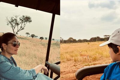 Kareena Kapoor Khan Enjoys Safari Ride With Son Taimur in Savannah, Photos Go Viral