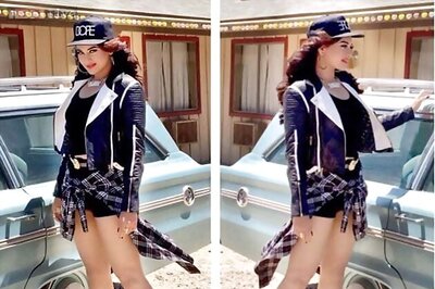 Snapshot: Sonakshi Sinha gives a sneak peek into her new look in Honey Singh's upcoming video 'Superstar'