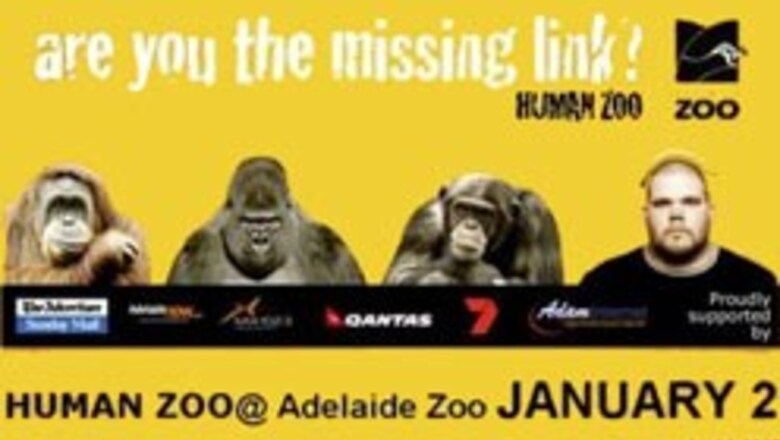 Australia zoo puts humans on display