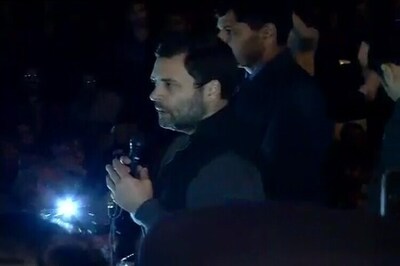 Rahul Gandhi visits JNU, says those quelling students' voice are 'anti-national'