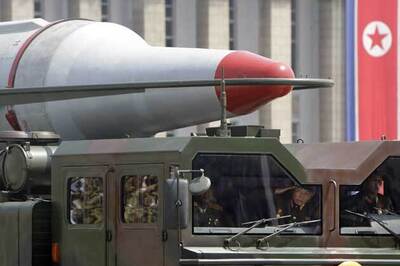 North Korea fires missiles as US, Japan, South Korea leaders meet