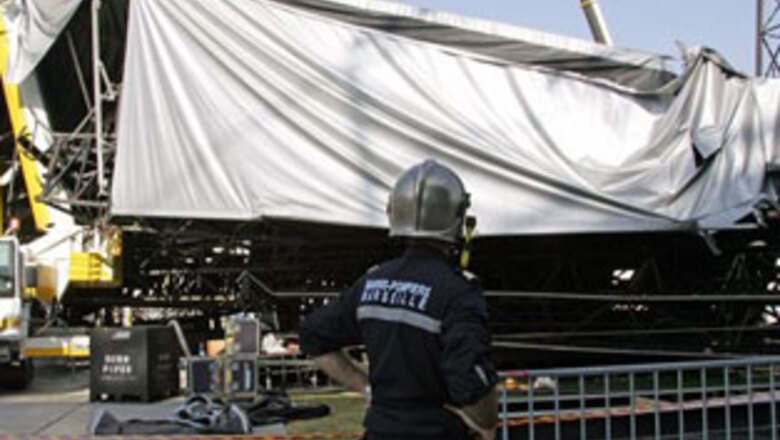 Stage for French Madonna show collapses; 1 dead